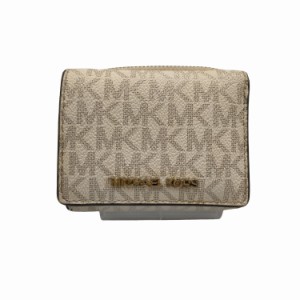 Michael Kors(マイケルコース) モノグラム柄 三つ折り財布 レディース 表記無 【中古】【ブランド古着バズストア】