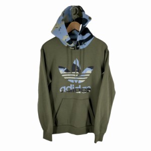 adidas Originals(アディダスオリジナルス) CAMO GRAPHIC HOODIE カモ柄 グラフィック フーディー メンズ JPN：L 【中古】【ブランド古着