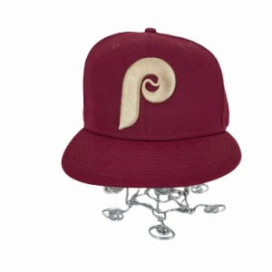 NEW ERA(ニューエラ) 59FIFTY Laurel カーディナル ケリーアンダーバイザー メンズ  8【中古】【ブランド古着バズストア】