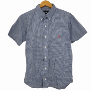 RALPH LAUREN(ラルフローレン) ギンガムチェック ボタンダウンシャツ レディース  105【中古】【ブランド古着バズストア】