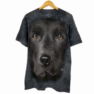 USED古着(ユーズドフルギ) 犬 アニマルプリント Tシャツ メンズ import：M 【中古】【ブランド古着バズストア】