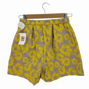 trefle(トレフル) 21SS キュロット ショートパンツ タック ジャガード レディース FREE 【中古】【ブランド古着バズストア】