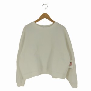 ZARA(ザラ) WOMAN クルーネック クロップドスウェット レディース import：L 【中古】【ブランド古着バズストア】