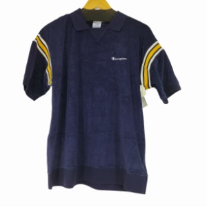 Champion(チャンピオン) GOLF パイル Vガゼット ポロシャツ メンズ JPN：L 【中古】【ブランド古着バズストア】