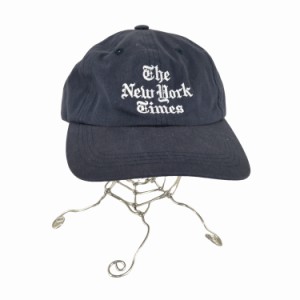 USED古着(ユーズドフルギ) {{THE NEW YORK TIMES}} Stacked Logo Dads Cap メンズ 表記無 【中古】【ブランド古着バズストア】