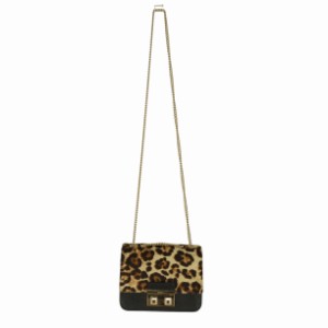 FURLA(フルラ) Bella ベラ レオパード チェーンショルダーバッグ レディース 表記無 【中古】【ブランド古着バズストア】