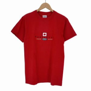GILDAN(ギルダン) 90-00S 国旗刺繍 S/S クルーネック Tシャツ メンズ import：S 【中古】【ブランド古着バズストア】