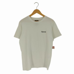 SPEND(スペンド) イタリア製 プリント クルーネックTシャツ メンズ import：M 【中古】【ブランド古着バズストア】