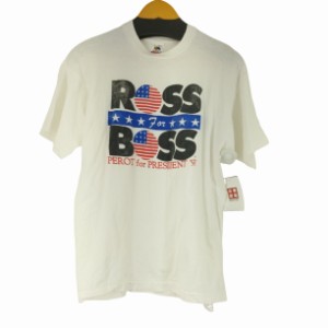 FRUIT OF THE LOOM(フルーツオブザルーム) 90S MADE IN USA シングルステッチ フロントプリント S/S Tシャツ メンズ import：L 【中古】