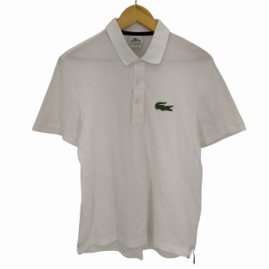 LACOSTE(ラコステ) 90-00s ペルー製 ロゴワッペン 鹿の子ポロシャツ メンズ  5【中古】【ブランド古着バズストア】