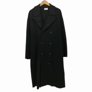 undecorated(アンデコレイテッド) WOOL KNIT COAT ウール混 ロングトレンチコート  メンズ JPN：2 【中古】【ブランド古着バズストア】