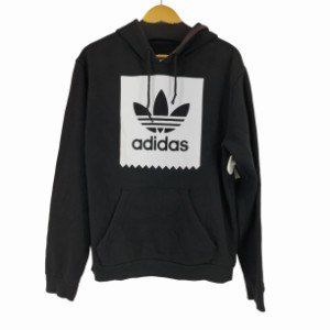 adidas Originals(アディダスオリジナルス) Solid Blackbird Pullover Hoodie メンズ import：L 【中古】【ブランド古着バズストア】