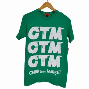 CHINATOWN MARKET(チャイナタウンマーケット) ロゴプリントTシャツ メンズ JPN：S 【中古】【ブランド古着バズストア】
