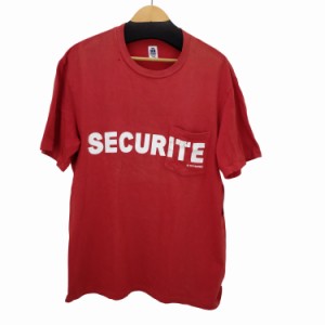 HOLLYWOOD RANCH MARKET(ハリウッドランチマーケット) SECURITE クルーネックTシャツ メンズ  表記無【中古】【ブランド古着バズストア】