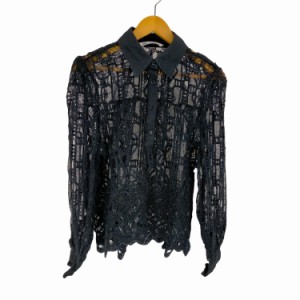 Our Legacy Black Lace Policy Shirt