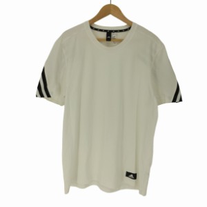 adidas(アディダス) 3ストライプ S/S Tシャツ メンズ  3XO【中古】【ブランド古着バズストア】