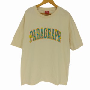 PARAGRAPH(パラグラフ) ビッグシルエット スマイル ロゴ S/S Tシャツ メンズ 表記無 【中古】【ブランド古着バズストア】