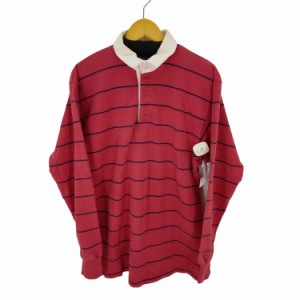 LANDS END(ランズエンド) ボーダー ラガーシャツ メンズ JPN：L 【中古】【ブランド古着バズストア】