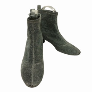 ZARA(ザラ) Glitter Boots ヒールブーツ レディース EUR：38 【中古】【ブランド古着バズストア】