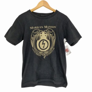 USED古着(ユーズドフルギ) {{GTS}} MARILYN MANSON バンドTシャツ メンズ JPN：S 【中古】【ブランド古着バズストア】