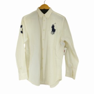 RALPH LAUREN(ラルフローレン) 胸元刺ししゅう BD L/S シャツ メンズ  170【中古】【ブランド古着バズストア】