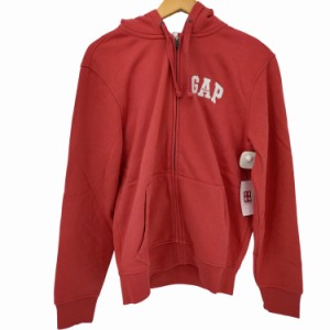 Gap(ギャップ) ロゴフリース フルジップパーカー メンズ import：S 【中古】【ブランド古着バズストア】