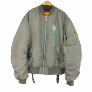 CVTVLIST(カタリスト) 22AW BACK LOGO MA-1 メンズ JPN：2 【中古】【ブランド古着バズストア】