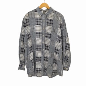 BROOKS SPORT(ブルックススポーツ) パッチワーク チェック L/S シャツ メンズ JPN：L 【中古】【ブランド古着バズストア】