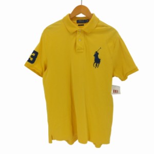 POLO RALPH LAUREN(ポロラルフローレン) CUCTOM SLIM FIT ビッグポニーナンバリングポロシャツ メンズ import：L 【中古】【ブランド古着