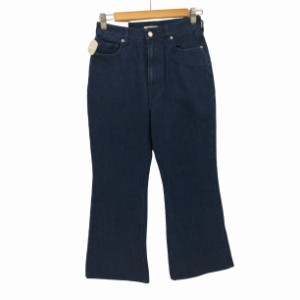 CLANE(クラネ) 21AW J/W SHORT BELL BOTTOM DENIM レディース JPN：2 【中古】【ブランド古着バズストア】