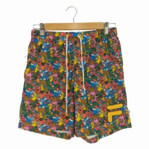 FILA(フィラ) EASY HALF PANT イージーショーツ ショートパンツ メンズ JPN：M 【中古】【ブランド古着バズストア】