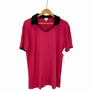 ARMANI COLLEZIONI(アルマーニコレツィオーニ) S/Sスキッパーシャツ レディース import：XL 【中古】【ブランド古着バズストア】