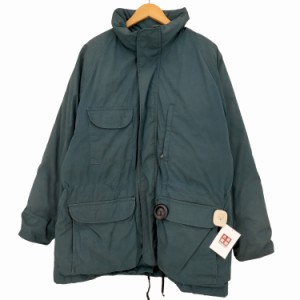 Eddie Bauer(エディーバウアー) 80s 黒タグ グースダウン ダウンコート メンズ 表記無 【中古】【ブランド古着バズストア】