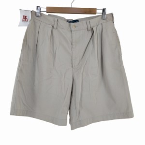 Polo by RALPH LAUREN(ポロバイラルフローレン) インドネシア製 TYLER SHORT 2タックワイドチノショーツ メンズ FR：36-38 【中古】【ブ