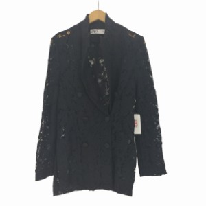 ZARA(ザラ) レース ダブルジャケット レディース import：XS 【中古】【ブランド古着バズストア】