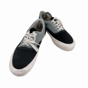 VANS VAULT(バンズボルト) OG ERA LX BLACK/GREEN Milieu メンズ JPN：28 【中古】【ブランド古着バズストア】