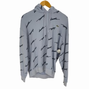 Lacoste Live(ラコステライブ) スプリクトロゴスウェットパーカー メンズ JPN：M 【中古】【ブランド古着バズストア】