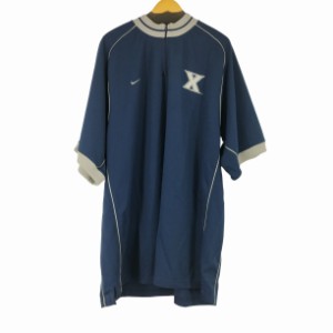 NIKE(ナイキ) フロント刺繍ハーフジップ S/S スウェット メンズ  4XL【中古】【ブランド古着バズストア】