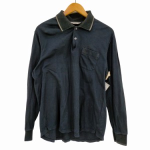 LANVIN(ランバン) 長袖ポロ メンズ  LL【中古】【ブランド古着バズストア】