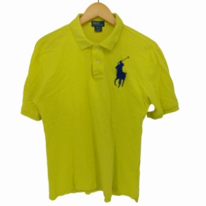 Polo by RALPH LAUREN(ポロバイラルフローレン) ビッグポニー刺繍 ポロシャツ レディース JPN：XL 【中古】【ブランド古着バズストア】