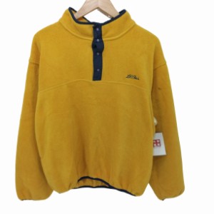 L.L.Bean(エルエルビーン) 70〜80s USA製 キッズサイズ フリース スナップT レディース  XL【中古】【ブランド古着バズストア】