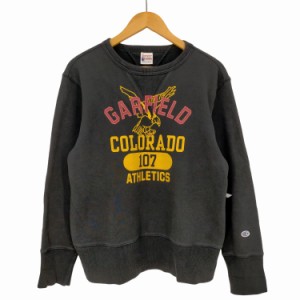 Champion(チャンピオン) 復刻 ランタグ GARFIELD プリントスウェット メンズ import：M 【中古】【ブランド古着バズストア】