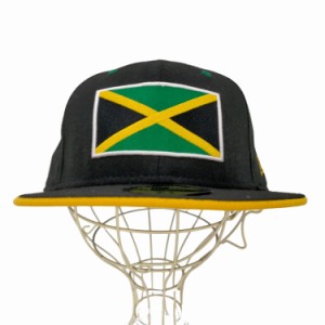 NEW ERA(ニューエラ) USA製 JAMAICA 国旗 ベースボールキャップ メンズ 7 5/8 【中古】【ブランド古着バズストア】