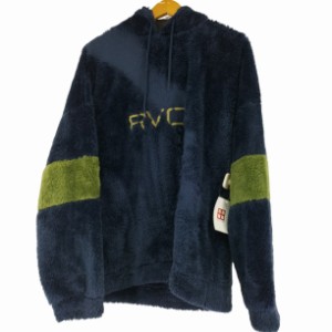 RVCA(ルーカ) フロント刺繍ボアパーカー メンズ import：L 【中古】【ブランド古着バズストア】