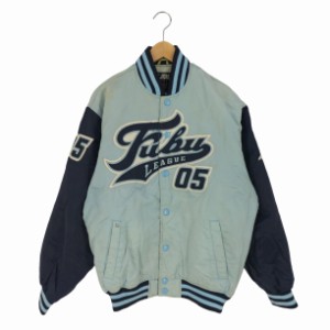 FUBU(フブ) 裏キルティング 中綿 スタジャン スタジアムジャケット メンズ  95【中古】【ブランド古着バズストア】