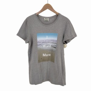 ACNE STUDIOS(アクネストゥディオズ) I WANT MORE STANDARD PHOTO Tシャツ メンズ import：XS 【中古】【ブランド古着バズストア】