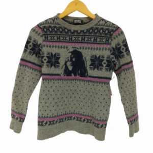 HYSTERIC GLAMOUR(ヒステリックグラマー) 16AW NORDIC WOMAN HEAD WOOL KNIT レディース JPN：M 【中古】【ブランド古着バズストア】