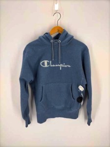 Champion(チャンピオン) 90s USA製 刺繍タグ REVERSE WEAVE スクリプトロゴ刺繍 プルオーバーパーカー メンズ JPN：M 【中古】【ブランド