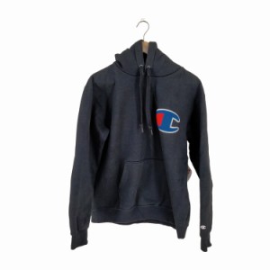 Champion(チャンピオン) ビッグCロゴワッペン スウェットパーカー レディース JPN：XL 【中古】【ブランド古着バズストア】