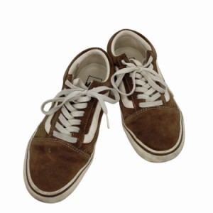 VANS(バンズ) SUEDE OLD SKOOL CHOCO レディース JPN：23.5 【中古】【ブランド古着バズストア】